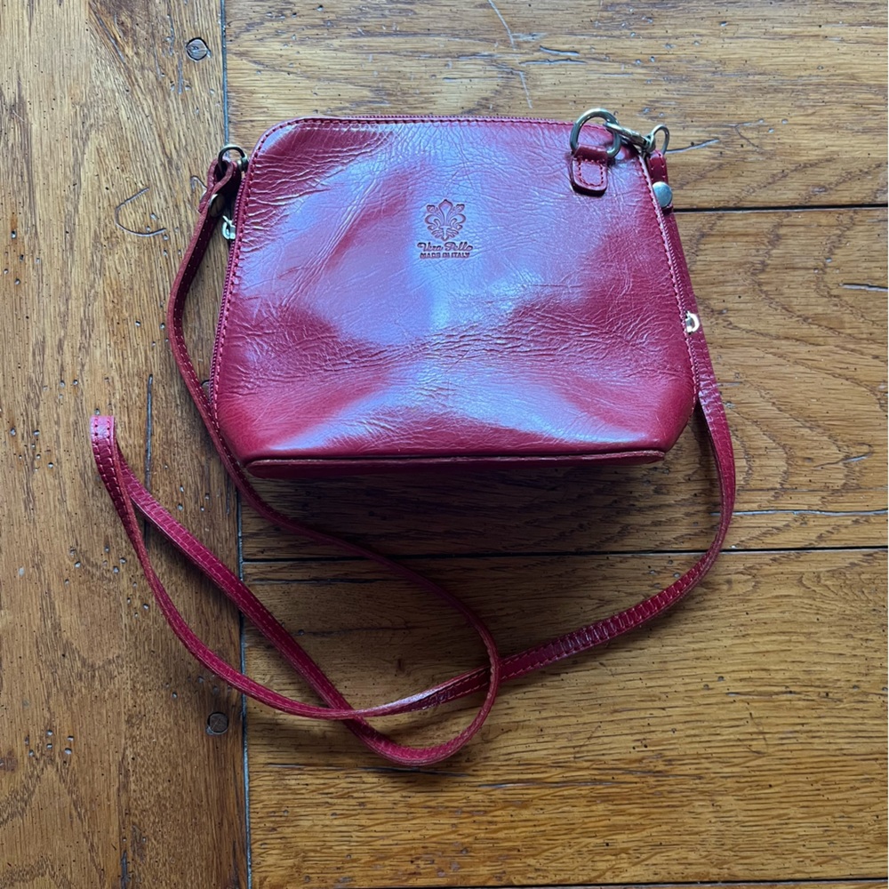 Red Leather Purse